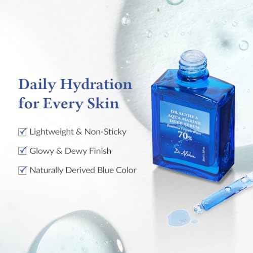 Dr.Althea Aqua Marine Deep Serum | Instant Hydration & Soothing Facial Serum for All Skin Types | Korean Vegan Skincare
