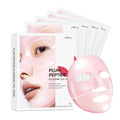 IsNtree Plum Peptide Plumping Gel Mask 30g x 4 Sheets | Korean Skincare | Cooling Gel Mask for Hydration & Firming | Peptides + Plum Extract