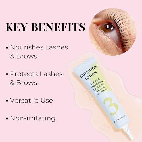 Keratin Lash Lift Nourishing Lotion - 10ml Lomansa