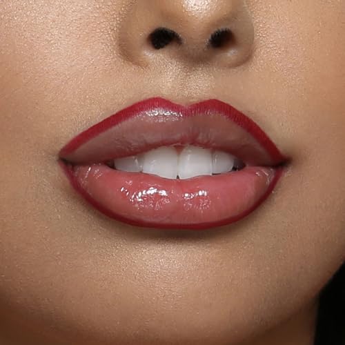 The Lip Bar Lip Liner 3 Pack Straight Facts + Straight Livin + Straight Face - Smudge Proof & Water Resistant - Jojoba Oil, Aloe Vera, Coconut Oil, & Vitamin E - Vegan & Cruelty Free - .042 oz