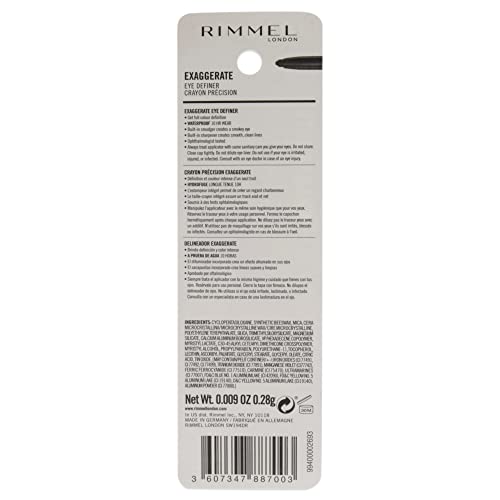 Waterproof Eyeliner Pencil 1 Count - Rich Brown, Long-Wearing, Smudger, 212