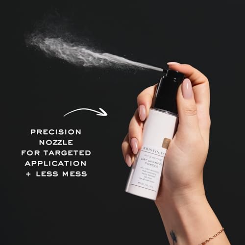 Kristin Ess Travel Dry Shampoo Powder - Fresh Pear, Oil Absorbing