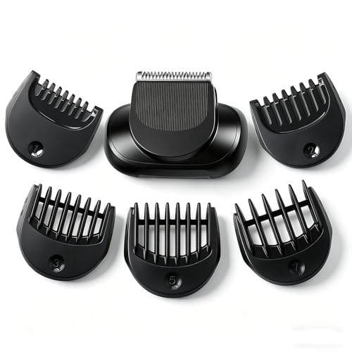 Beard Trimmer Head Attachment for Braun Series 5/6/7 with 5 Guide Combs