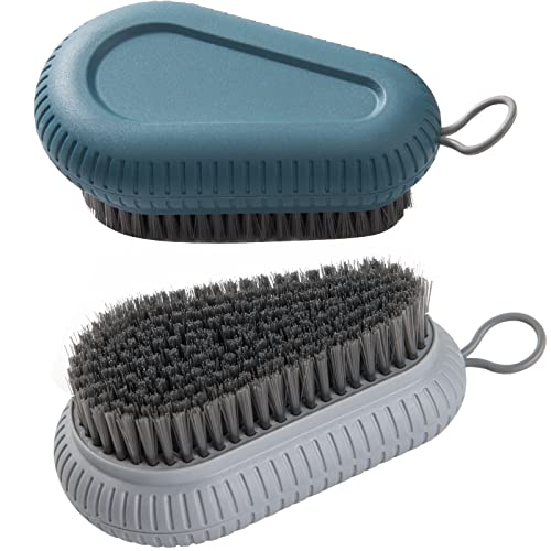 Nail Scrub Brush Set - 2 Heavy Duty Fingernail Cleaning Brushes