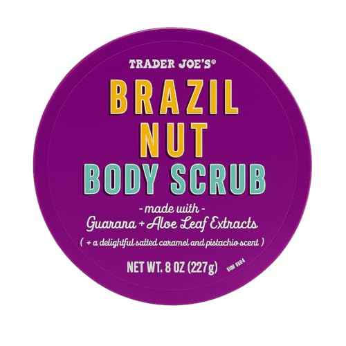 Trader Joe¡¯s Brazil Nut Body Scrub, 8 ounces (227 grams)