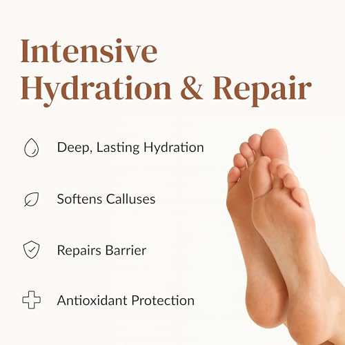 Epielle Hydrating Foot Mask 6 Pairs - Shea Butter & Jojoba Oil