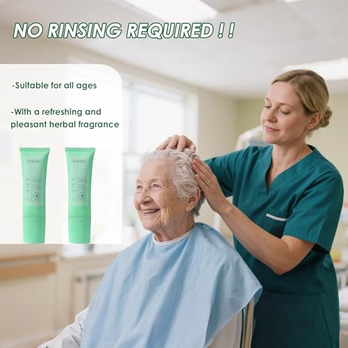 Travel-Size No Rinse Shampoo for Fresh, Clean Hair - 80ml