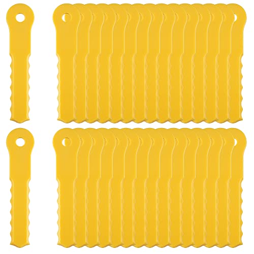 30Pc Nylon Trimmer Blades for Weed Warrior & PivoTrim Heads