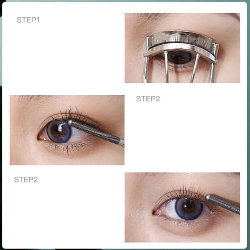 BEDARP Waterproof Curling Mascara with Fiber & Primer, Long-Lasting Black