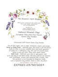 French Green Clay Powder 32oz - Natural Illite Mineral
