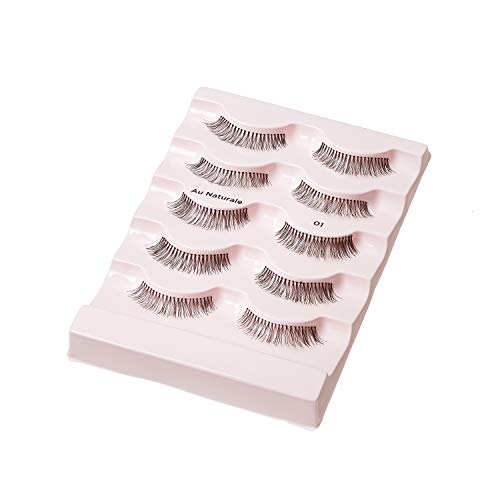 iENVY Au Naturale Human Hair Lashes - 5 Pair Pack