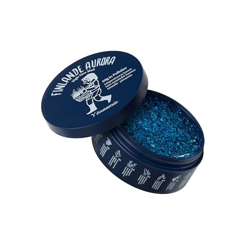 Finlande Aurora Night Glow Cream - 3-Step Overnight Gel Cream w/ 20,000 Aurora Capsules, Ceramide & 8 Hyaluronic Acids - Hydrating Night for Smooth & Balanced Skin Korean Skin Care (2.1 oz)