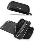 Marscamd Heat Resistant Hair Tool Travel Bag with Organizer & Mat
