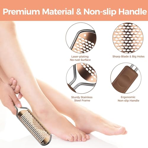 Easkep Stainless Steel Foot File Callus Remover