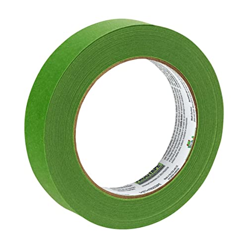 FROGTAPE Multi-Surface Painter's Tape with PAINTBLOCK, Medium Adhesion, 0.94" Wide x 60 Yards Long, Green (1358463)