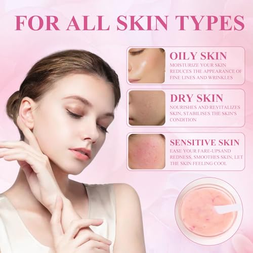 23 Fl Oz Jelly Mask Powder for Facials Professional Natural Gel Face Masks, Hydrating & Moisturizing Jelly Mask SkinCare