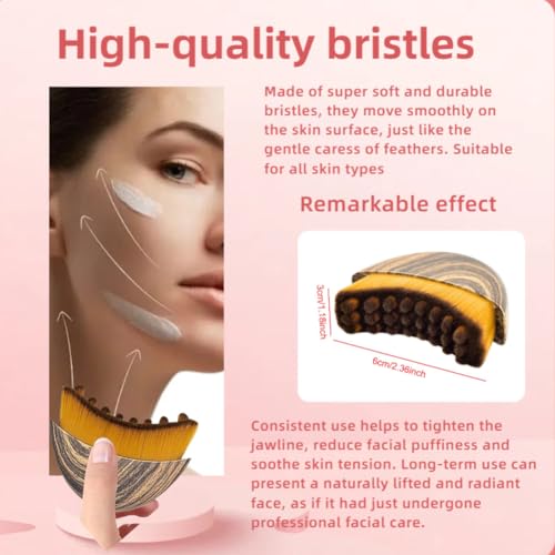 Lymphatic Contour Face Brush for Sculpting & Anti-Puffiness