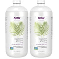 NOW Foods Solutions,Vegetable Glycerin,100% Pure,Versatile Skin Care,Softening and Moisturizing,32-Ounce,(Pack of 2)
