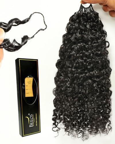 Burmese Curly Crochet Human Hair 160g - Easy Detangle Remy