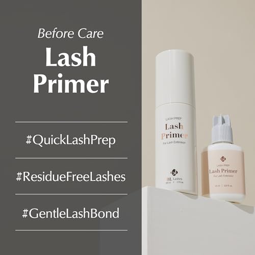 BL Lash Primer for Extensions | Oil-Free, Professional