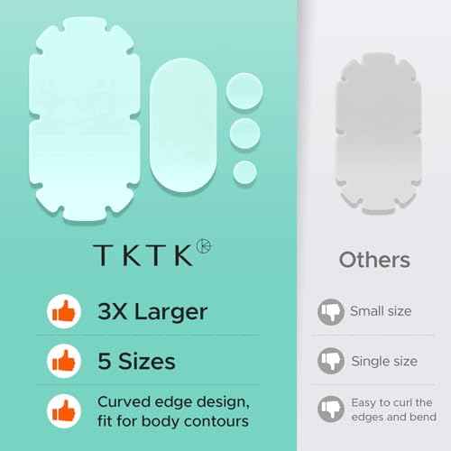 XXL Pimple Patches for Body, Large Hydrocolloid Acne Patches, 5 Sizes Big Hydrocolloid Bandages for Back, Chest, Shoulders Zit Breakouts, Blemish Patch for Face (Oval, Dot 260 Count)