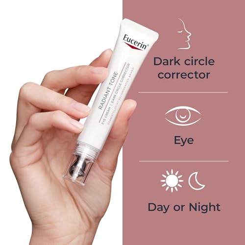 Eucerin Radiant Tone Eye Cream – Dark Circle Corrector, 0.5 oz