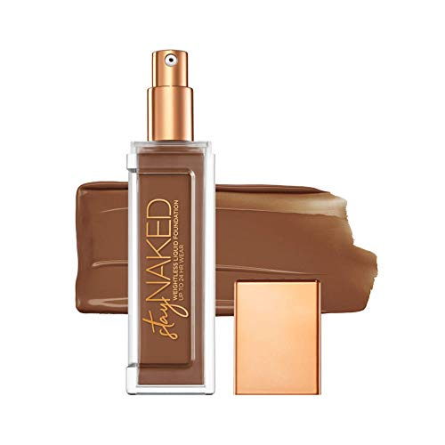 Urban Decay Stay Naked Weightless Liquid Foundation, Waterproof Face Makeup, Buildable Medium Coverage with No Caking, Real-Skin Matte Finish, Lasts Up to 24 Hours, Vegan, Cruelty-free - 1 fl oz