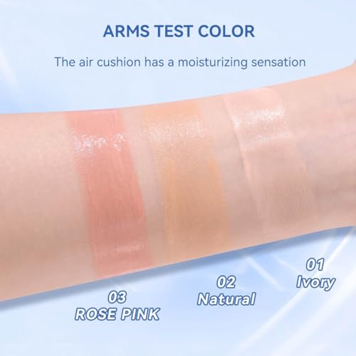Cushion Foundation Compact – Natural Radiant Glow, Buildable Coverage