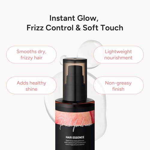 2-in-1 Hair Serum & Perfume Oil with Moroccan Argan Oil - Anti-Frizz Shine, 3.38 fl oz