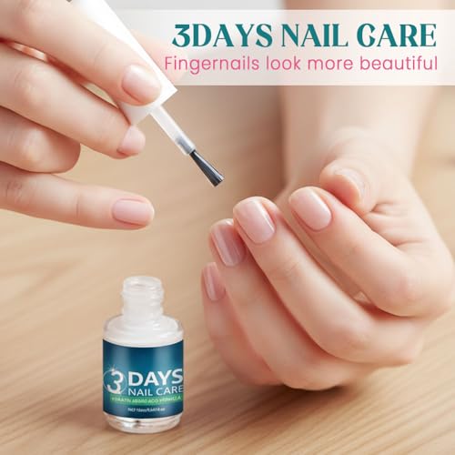 SENOY 3 Days Nail Care Oil with Keratin for Strengthening & Hydration