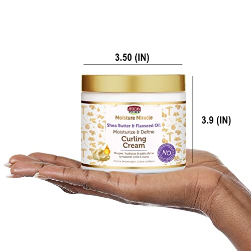 African Pride Moisture Miracle Curling Cream, 15 Oz (3 Pack)