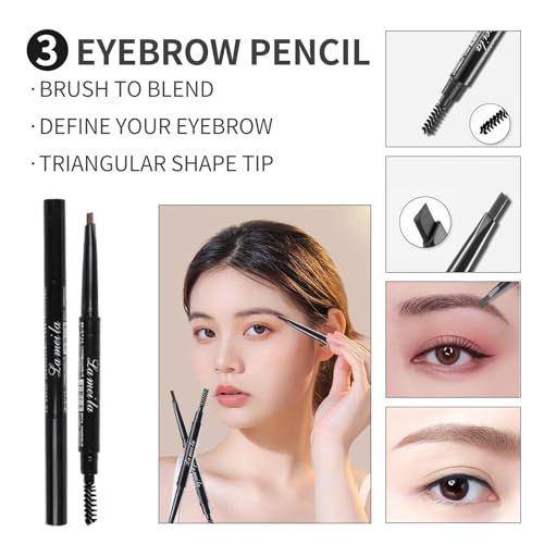 16-Color Eyeshadow Palette Makeup Kit with Brushes & Eyeliner