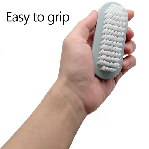 Two-Sided Nail Brush for Effective Cleaning - 4 Pack