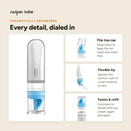 Eli & Ali Swiper Tube - No-Touch Silicone Cream Applicator