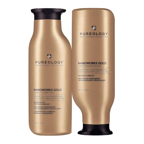Pureology Nanoworks Gold Shampoo & Conditioner Bundle - Dry Hair
