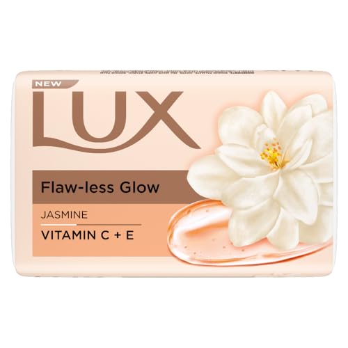 WAUSTOMAY Lux Jasmine & Vitamin E Beauty Soap for Glowing Skin Mega Pack 3x150 g