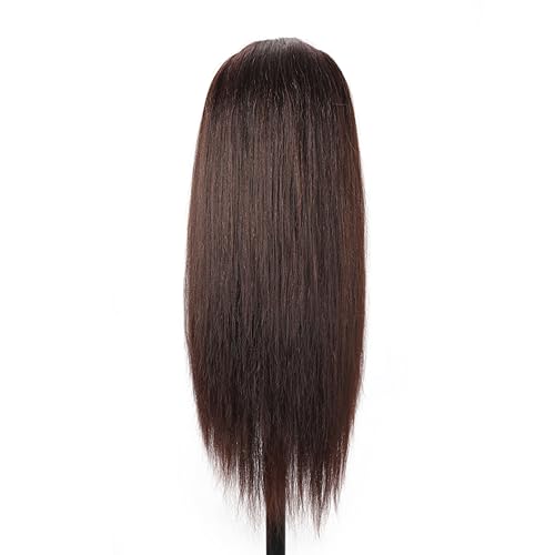 Stancia 100% Human Hair Mannequin Head 22-24" for Styling