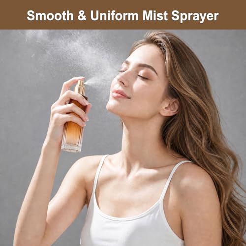 Glass Perfume Bottle 3.4oz Refillable Atomizer with Fine Mist