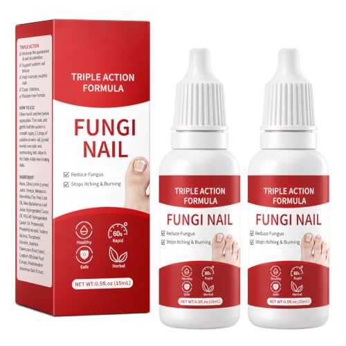 2-Pack Gentle Plant-Based Toenail Care Essence for Healthy Nails