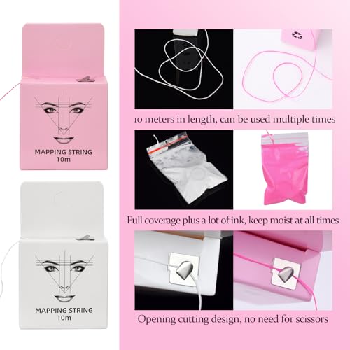 ATOMUS Eyebrow Mapping Kit with Brow Paste, Pencils & Brushes