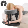 Massage Headrest for Bed with Chest Pad & 2 Pillow Covers