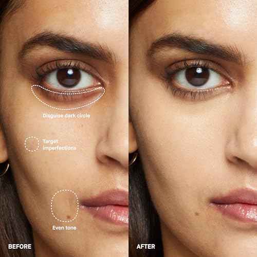 Bobbi Brown Skin Concealer Stick | Long-Lasting Cream Concealer for Dark Circles & Discoloration | 12-Hour Wear, 0.1 Ounce