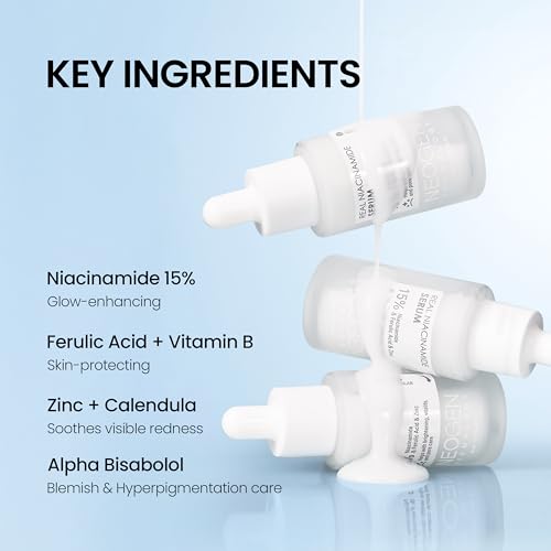 15% Niacinamide Serum for Pore Minimizing & Even Skin Tone - Vegan