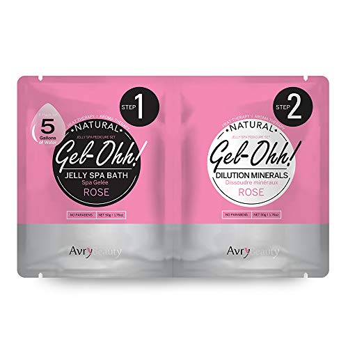 Gel-Ohh Jelly Spa Rose - Foot Relaxation & Aromatherapy, 1 Count