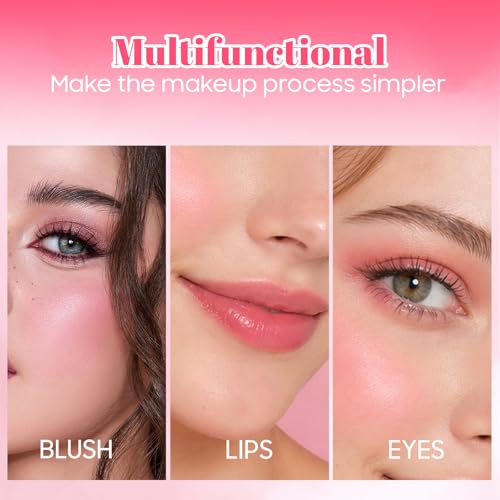 Liquid Blush Tint - Long-Lasting Cheek & Lip Stain, Buildable Color