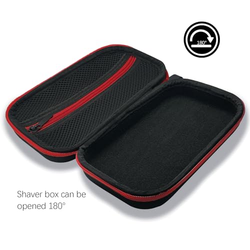 INVODA Hard Case for Microtouch SOLO Body Trimmer, Waterproof, Shockproof, Easy Access, Lightweight Travel Case