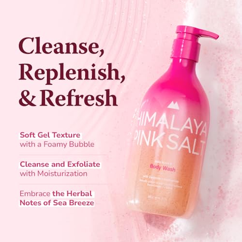 Himalaya Pink Salt Daily Scrub & Body Wash 21.1oz