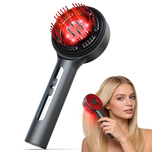 Laser Hair Growth Comb with Oil Applicator & Scalp Massager