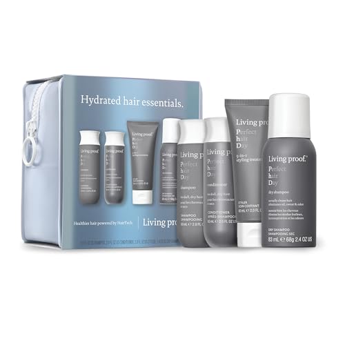 Living Proof Hydrated Hair Essentials Kit with Travel Sizes