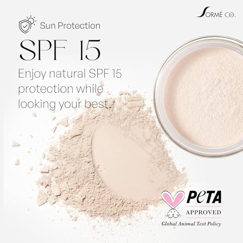 SORMÉ Mineral Light Reflecting Powder SPF15 | Hypoallergenic Loose
